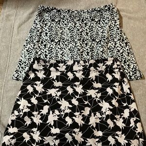 Womens skorts small two for the price of one